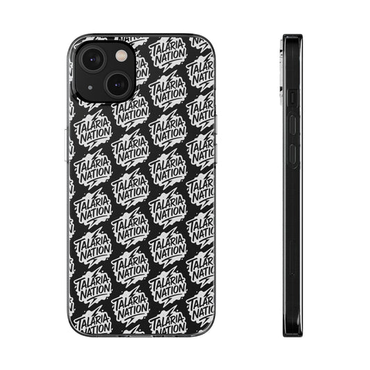 Talaria Nation Soft Phone Case - Trendy Black & White Design