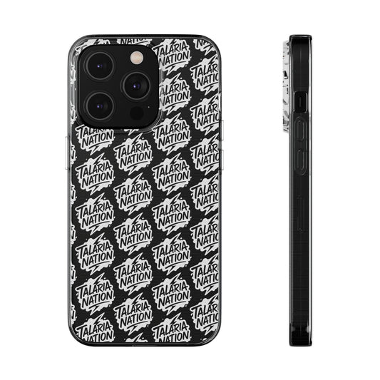 Talaria Nation Soft Phone Case - Trendy Black & White Design